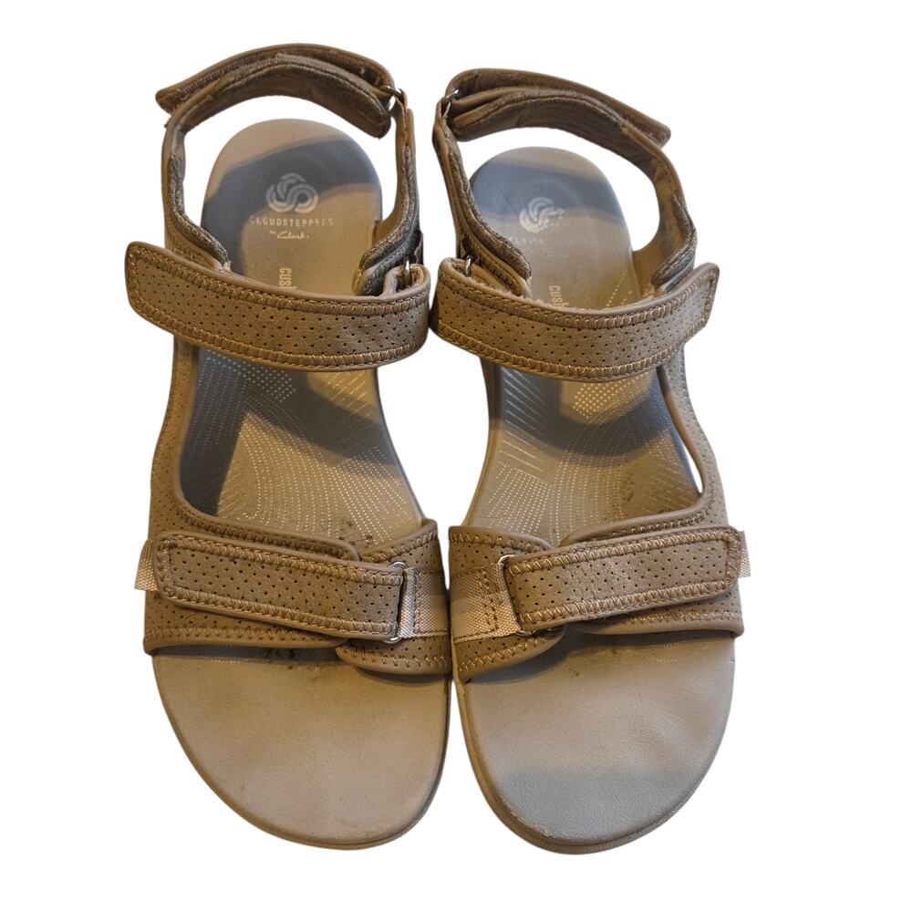 Clarks Sport Sandals Cloudsteppers Brizo Sammie Women's Walking Comfort sz 10 - Picture 2 of 9